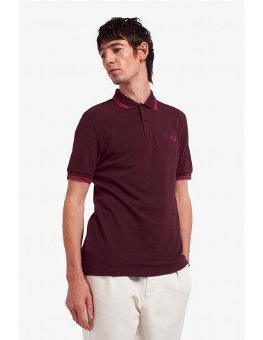 FRED PERRY-POLO M3600 BURDEOS