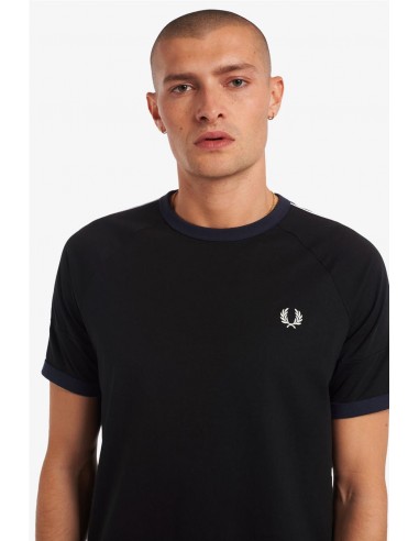 FRED PERRY-PANELLED TSHIRT...
