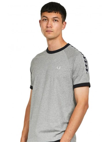 FRED PERRY-PANELLED TSHIRT...